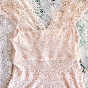 Abercrombie & Fitch Dresses - Light Pink Lace Dress Abercrombie & Fitch Dresses - Light Pink Lace Dress